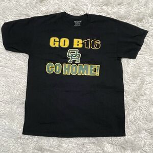 Oregon Ducks T Shirt Sz L Go Big Or Go Home NCAA Big 16 B16